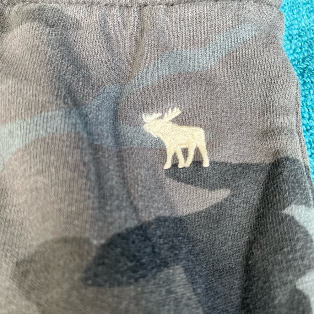 Camouflage Joggers with Moose Logo